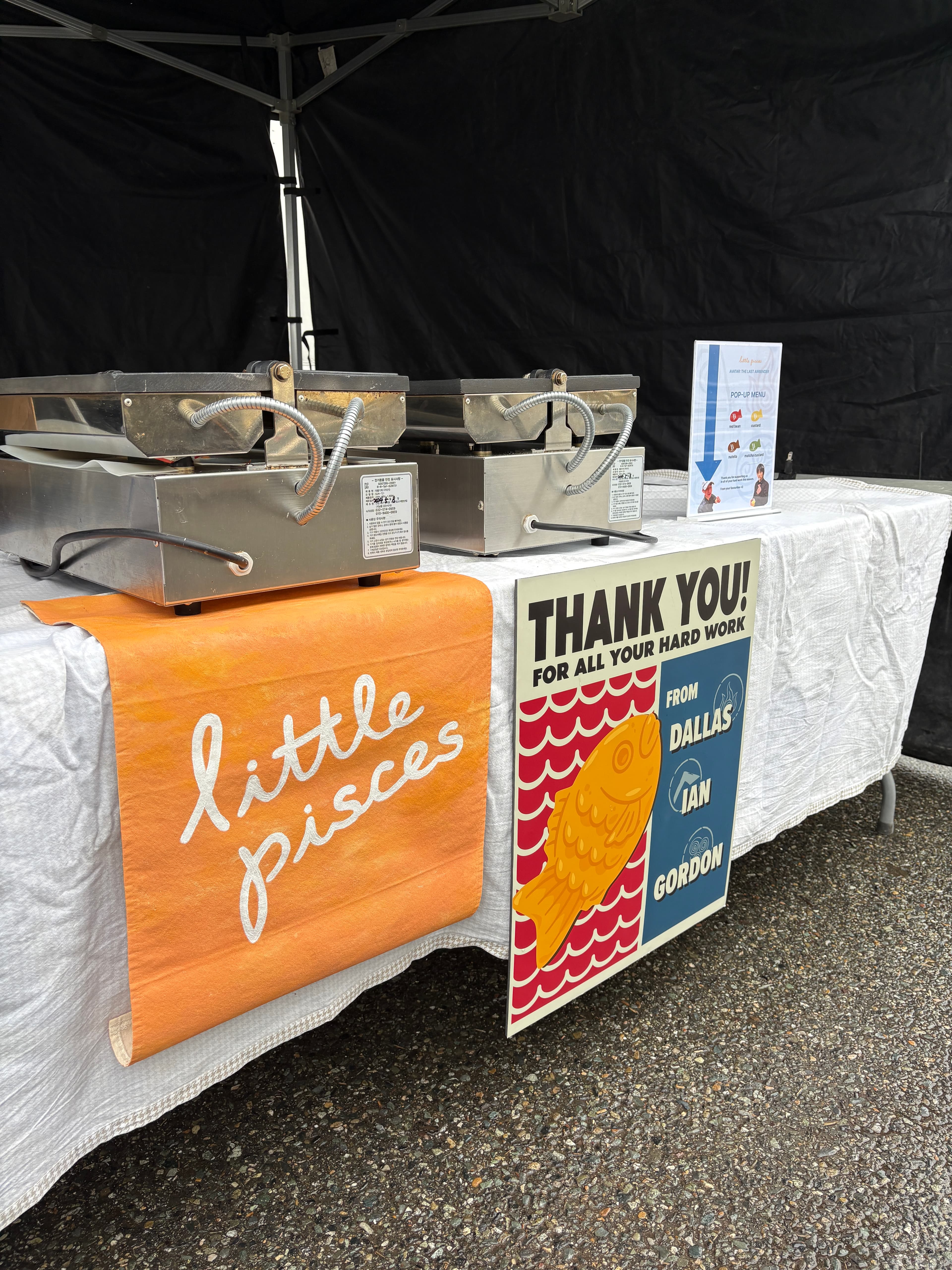 Little Pisces outdoor catering event